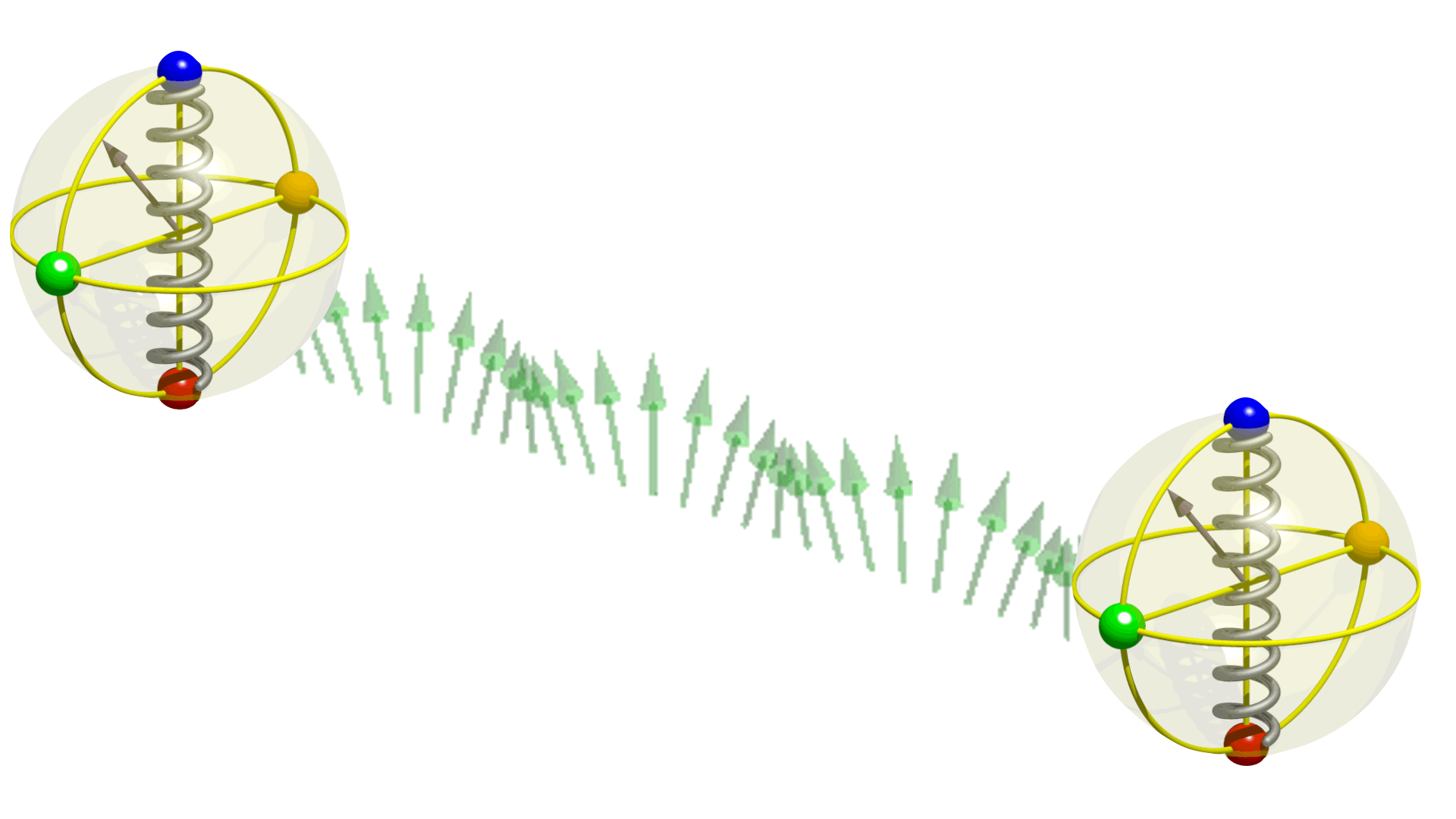 Magnons bridging quantum systems